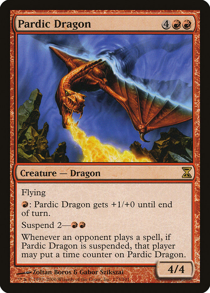 Pardic Dragon [Time Spiral] (TSP 173)