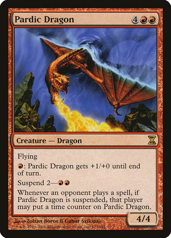 Pardic Dragon [Time Spiral] (TSP 173)