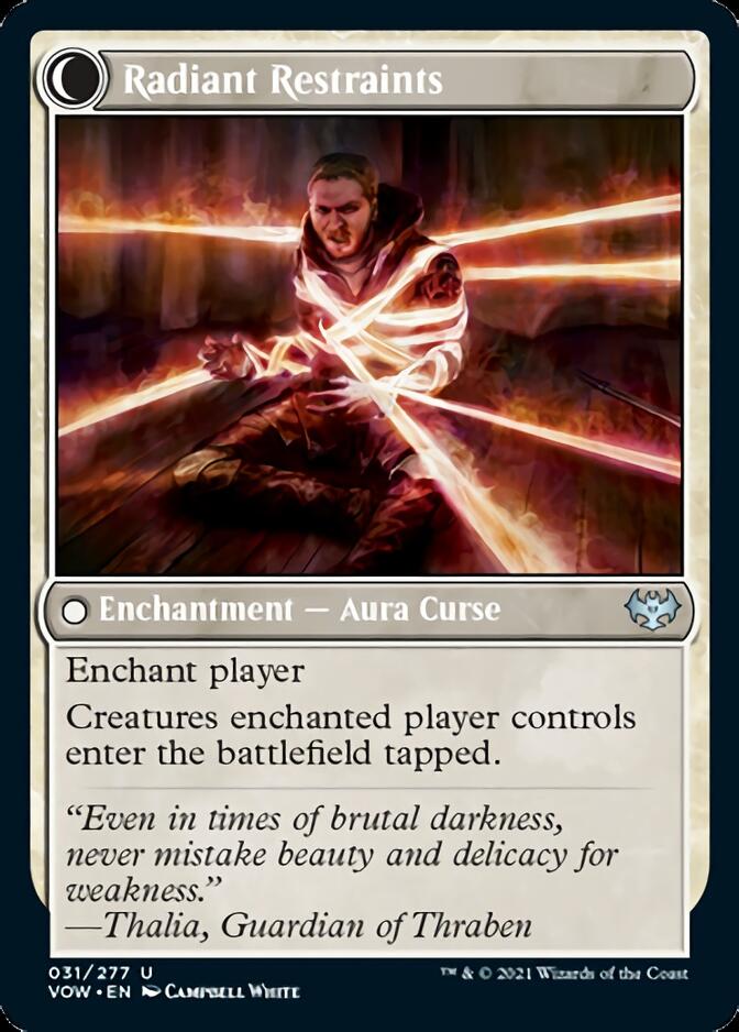 Radiant Grace // Radiant Restraints [Innistrad: Crimson Vow] (VOW 31)