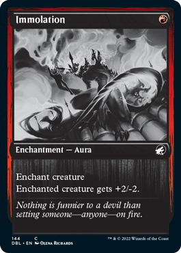 Immolation [Innistrad: Double Feature] (DBL 144)