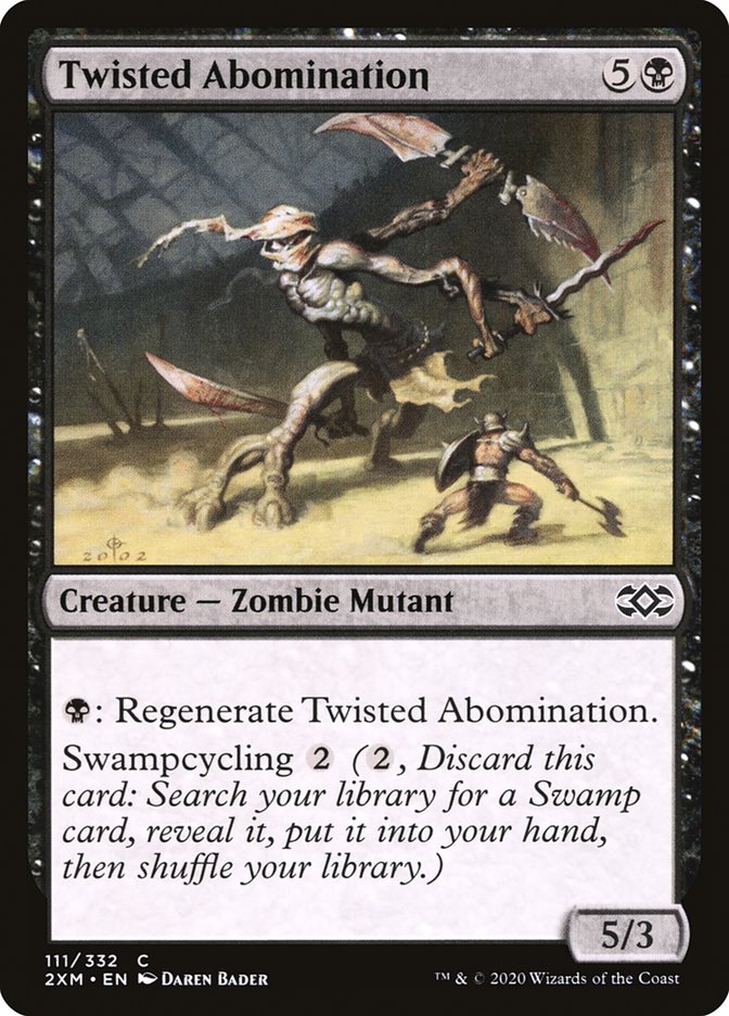 Twisted Abomination [Double Masters] (2XM 111)