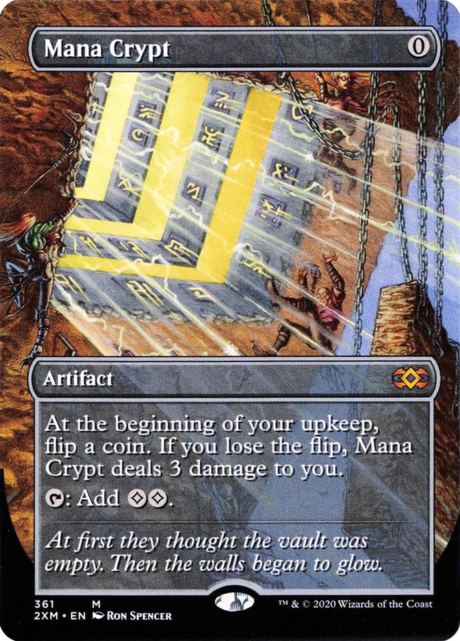 Mana Crypt (Showcase) [Double Masters] (2XM 361)