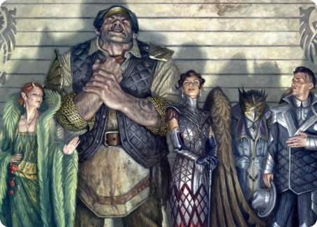 Rogues' Gallery Art Card [Streets of New Capenna Art Series] (ASNC 17)