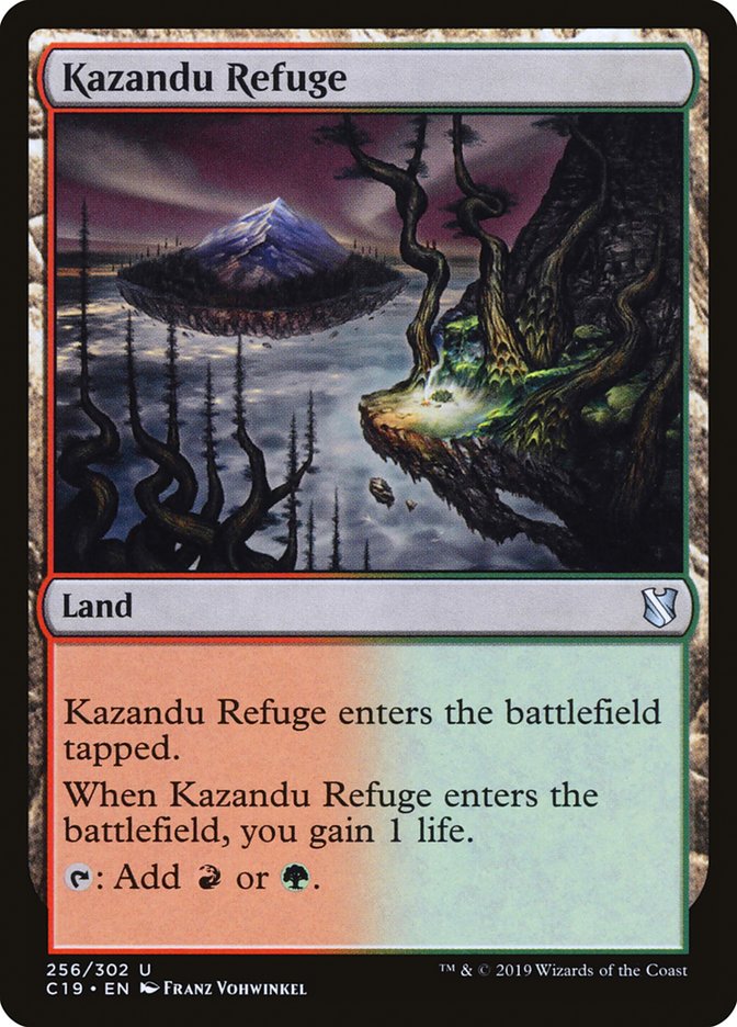 Kazandu Refuge [Commander 2019] (C19 256)