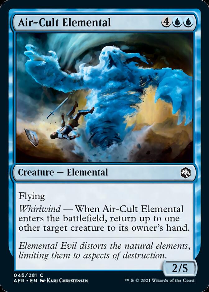 Air-Cult Elemental [Dungeons & Dragons: Adventures in the Forgotten Realms] (AFR 45)