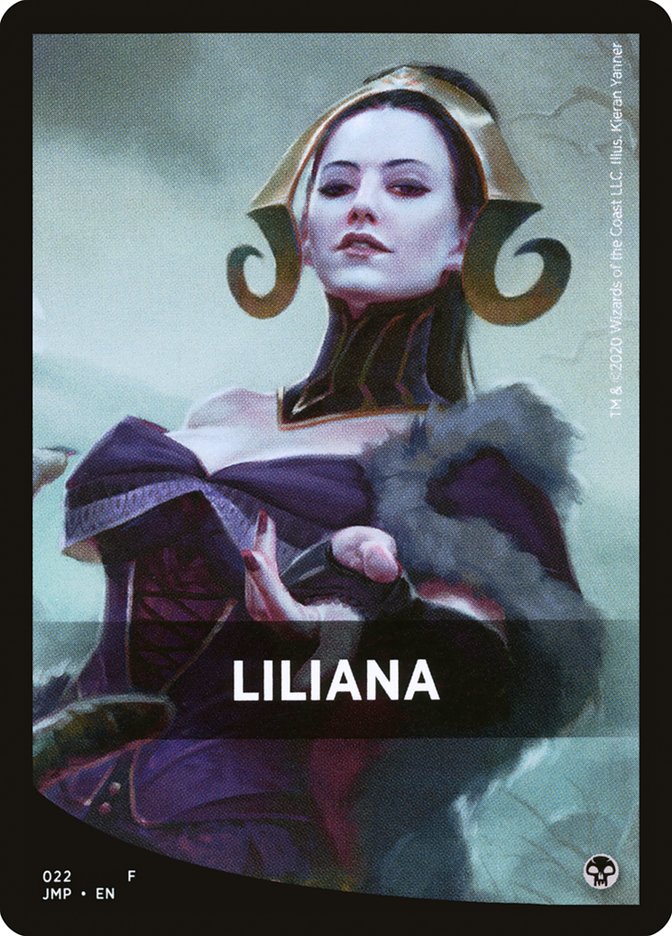 Liliana Theme Card [Jumpstart Front Cards] (FJMP 22)