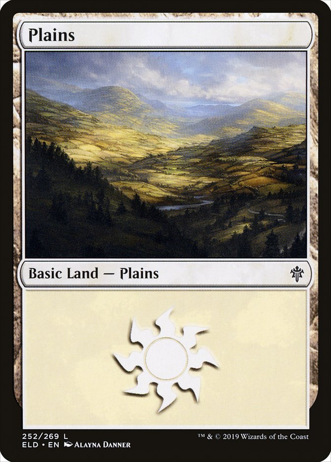 Plains (#252) [Throne of Eldraine] (ELD 252)