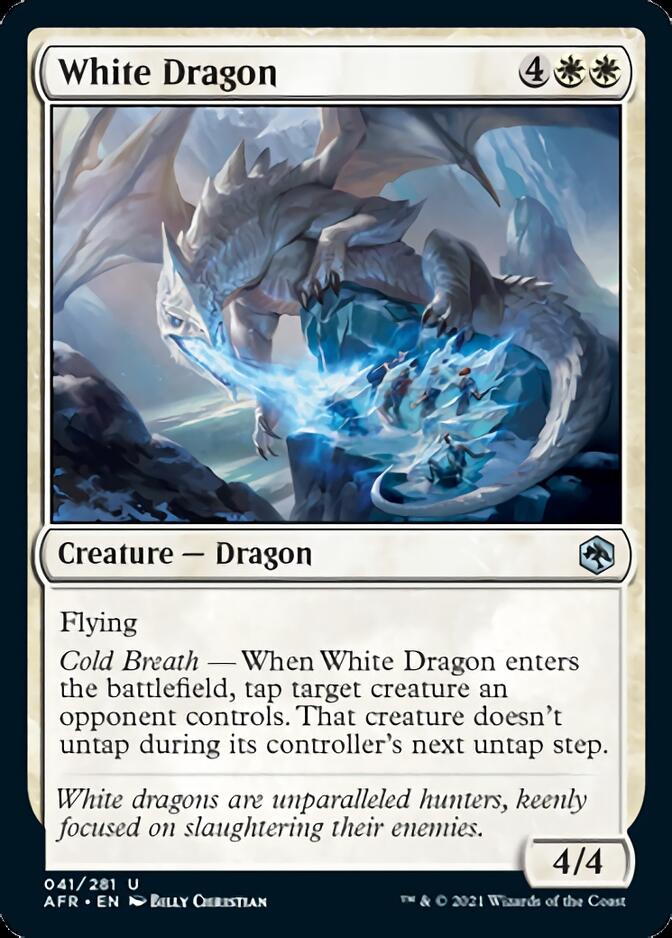 White Dragon [Dungeons & Dragons: Adventures in the Forgotten Realms] (AFR 41)