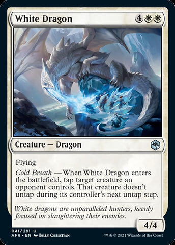 White Dragon [Dungeons & Dragons: Adventures in the Forgotten Realms] (AFR 41)