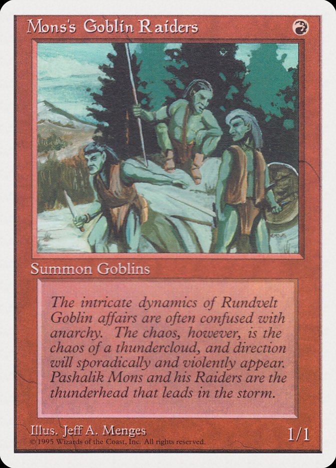 Mons's Goblin Raiders [Rivals Quick Start Set] (RQS 34)