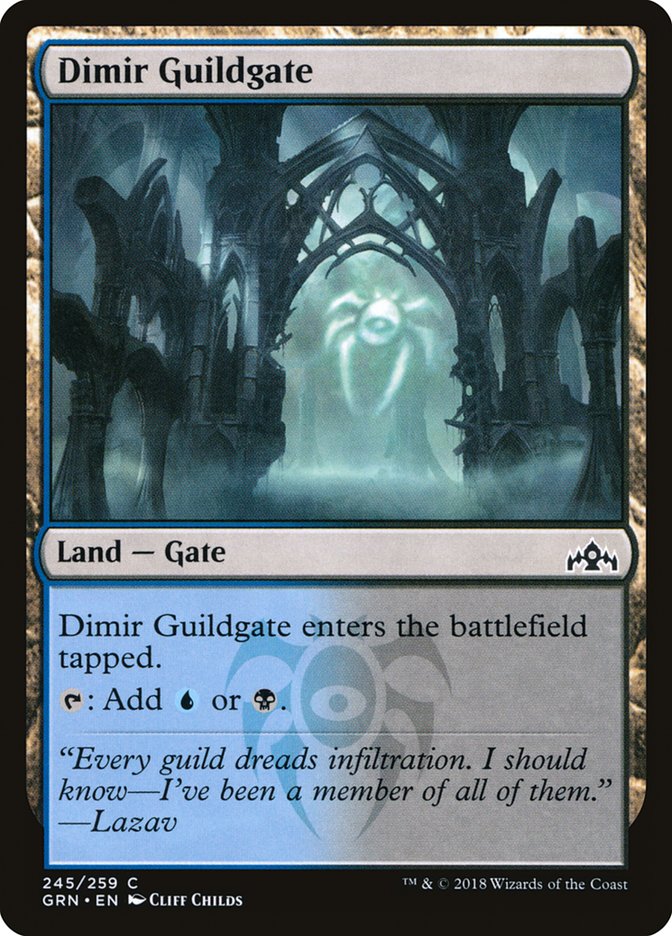 Dimir Guildgate (245/259) [Guilds of Ravnica] (GRN 245)