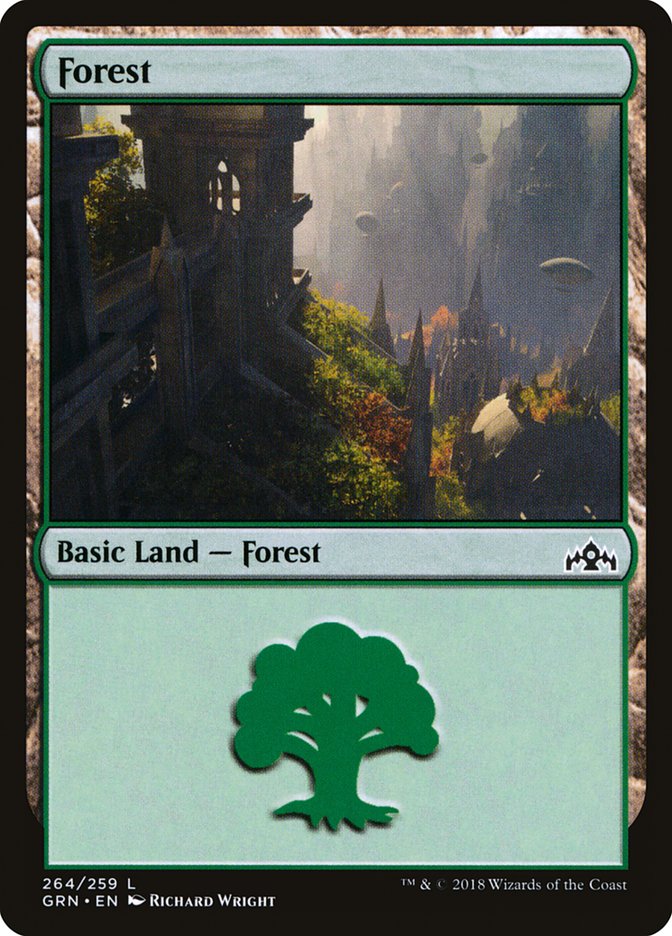 Forest (#264) [Guilds of Ravnica] (GRN 264)