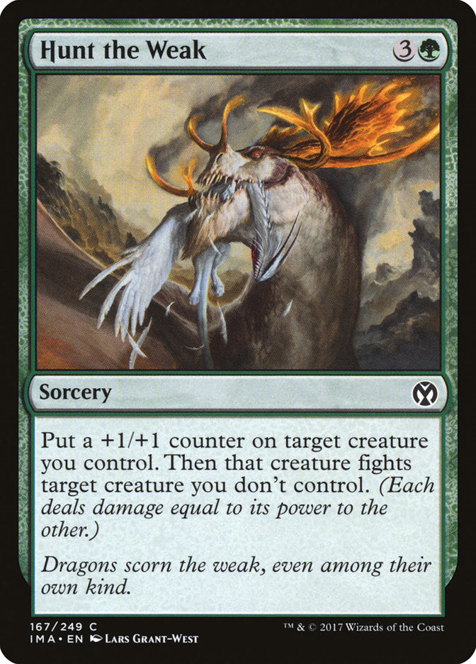 Hunt the Weak [Iconic Masters] (IMA 167)
