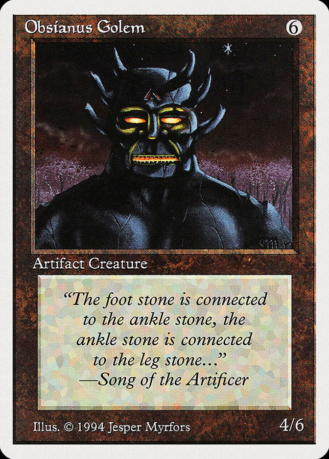 Obsianus Golem [Summer Magic / Edgar] (SUM 268)