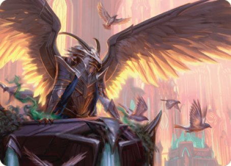 Falco Spara, Pactweaver 1 Art Card [Streets of New Capenna Art Series] (ASNC 25)