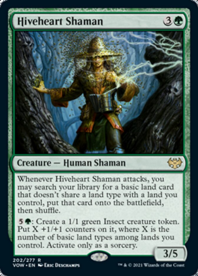 Hiveheart Shaman [Innistrad: Crimson Vow] (VOW 202)