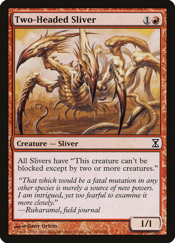 Two-Headed Sliver [Time Spiral] (TSP 183)