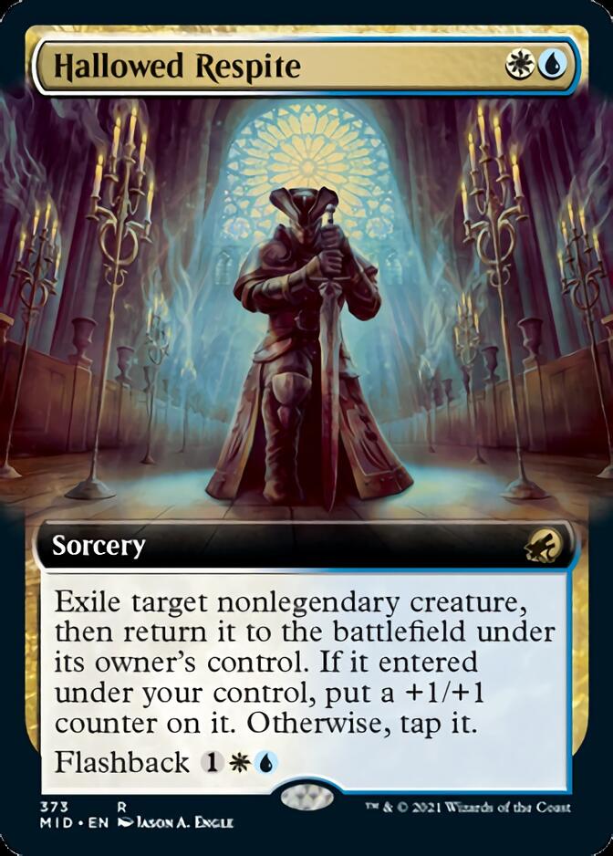 Hallowed Respite (Extended) [Innistrad: Midnight Hunt] (MID 373)