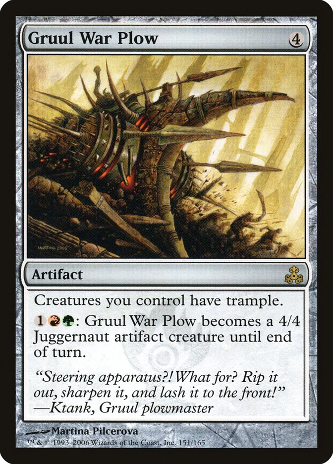 Gruul War Plow [Guildpact] (GPT 151)