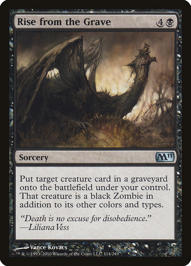 Rise from the Grave [Magic 2011] (M11 114)