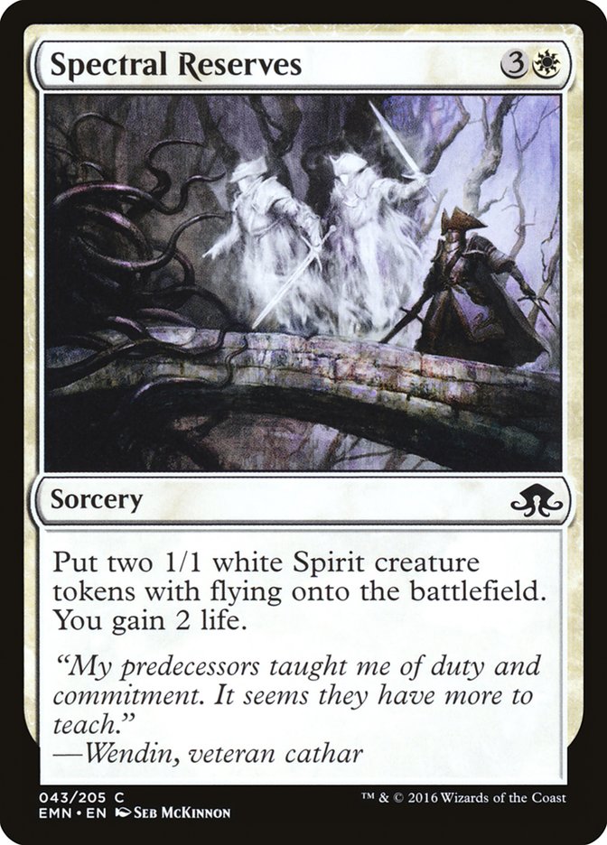 Spectral Reserves [Eldritch Moon] (EMN 43)