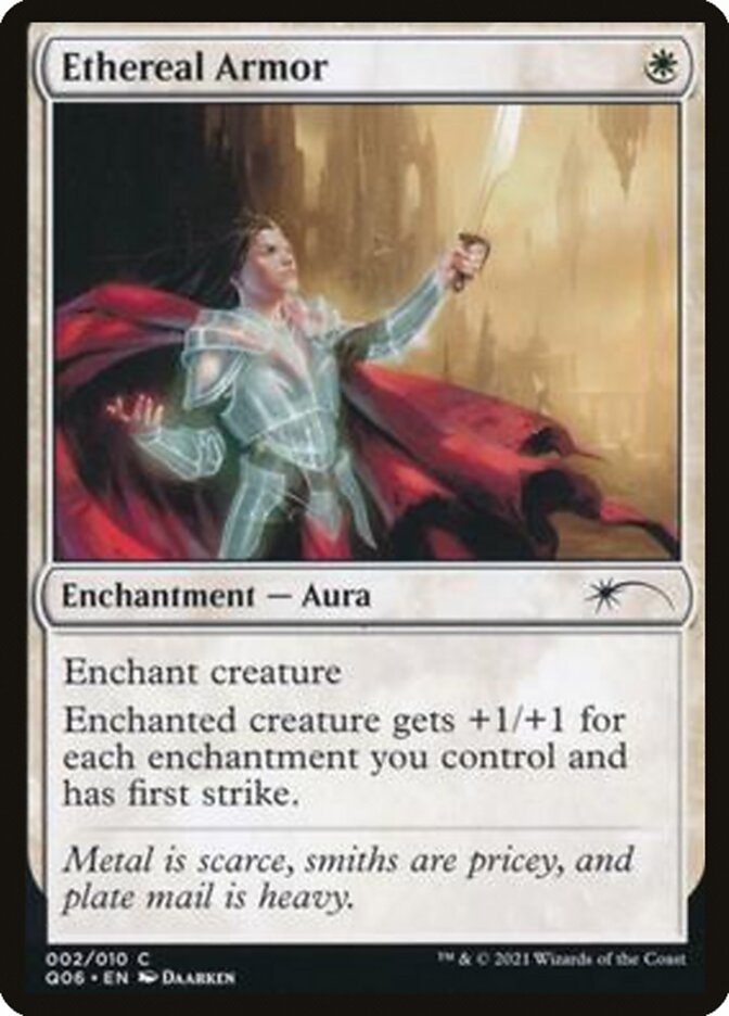 Ethereal Armor [Pioneer Challenger Decks 2021] (Q06 2)
