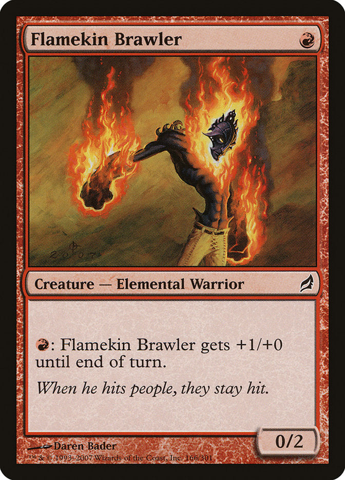 Flamekin Brawler [Lorwyn] (LRW 166)