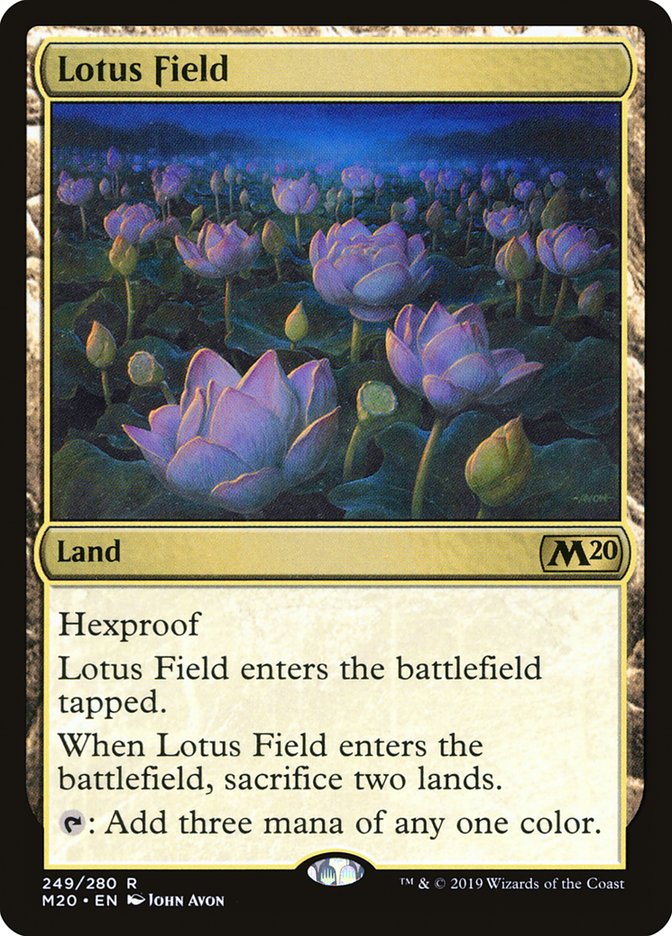Lotus Field [Core Set 2020] (M20 249)