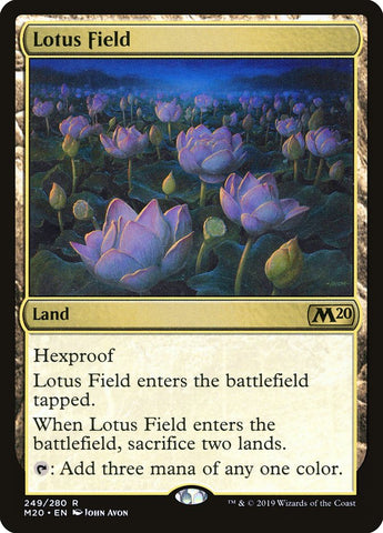 Lotus Field [Core Set 2020] (M20 249)
