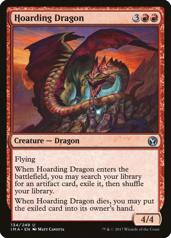 Hoarding Dragon [Iconic Masters] (IMA 134)