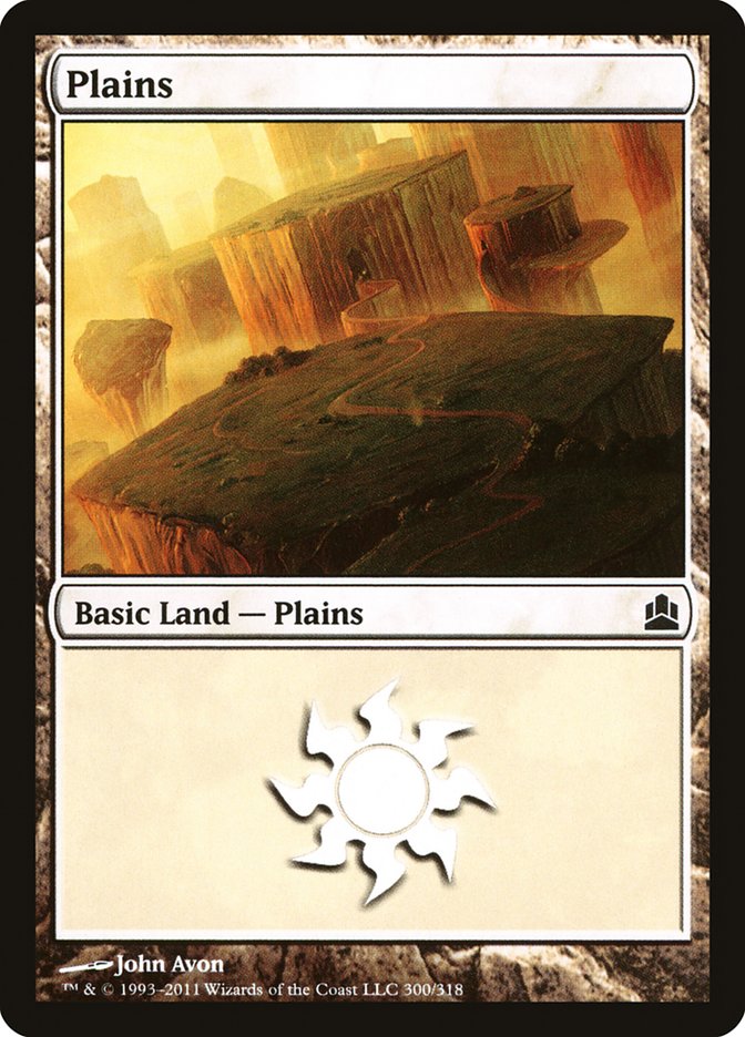 Plains (#300) [Commander 2011] (CMD 300)