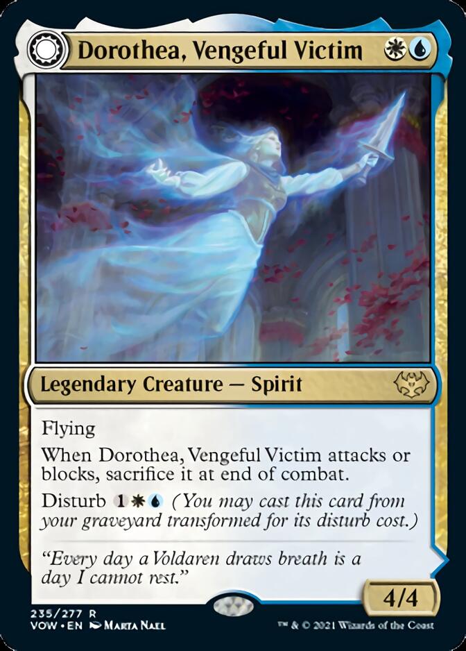 Dorothea, Vengeful Victim // Dorothea's Retribution [Innistrad: Crimson Vow] (VOW 235)