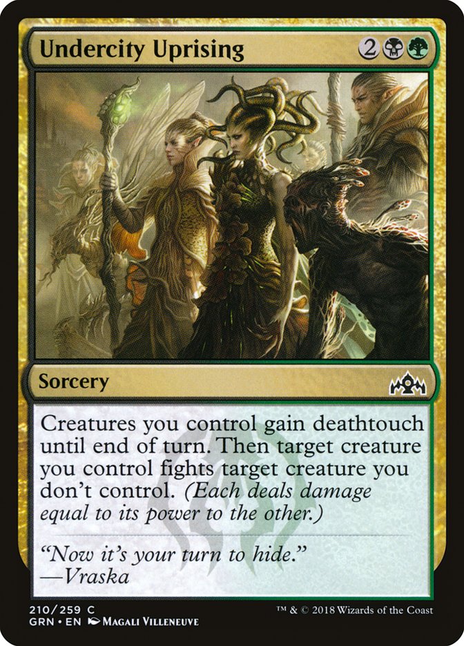 Undercity Uprising [Guilds of Ravnica] (GRN 210)