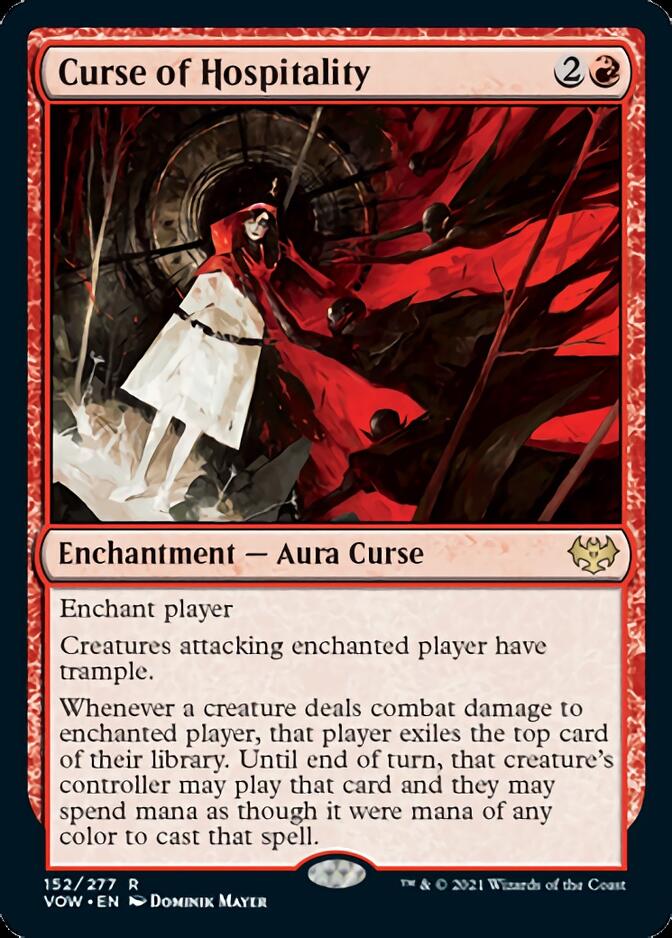 Curse of Hospitality [Innistrad: Crimson Vow] (VOW 152)
