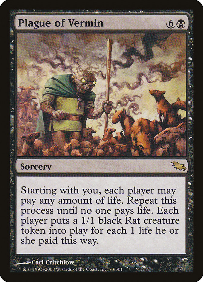 Plague of Vermin [Shadowmoor] (SHM 73)