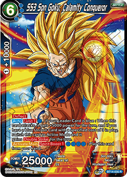 SS3 Son Goku, Calamity Conqueror [BT14-035]
