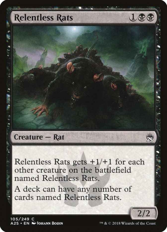 Relentless Rats [Masters 25] (A25 105)