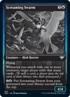 Screaming Swarm [Innistrad: Double Feature] (DBL 342)
