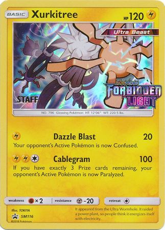 Xurkitree (Staff Prerelease Promo) (SM116) [Sun & Moon: Black Star Promos]