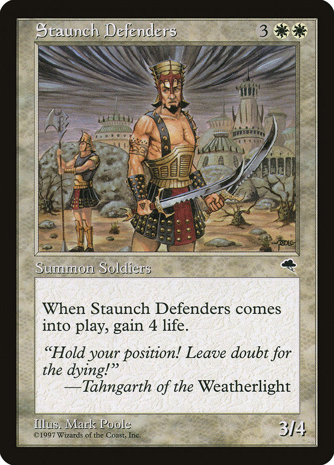 Staunch Defenders [Tempest] (TMP 49)