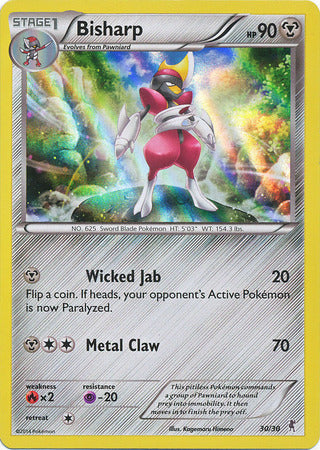 Bisharp (30/30) [XY: Trainer Kit - Bisharp & Wigglytuff]