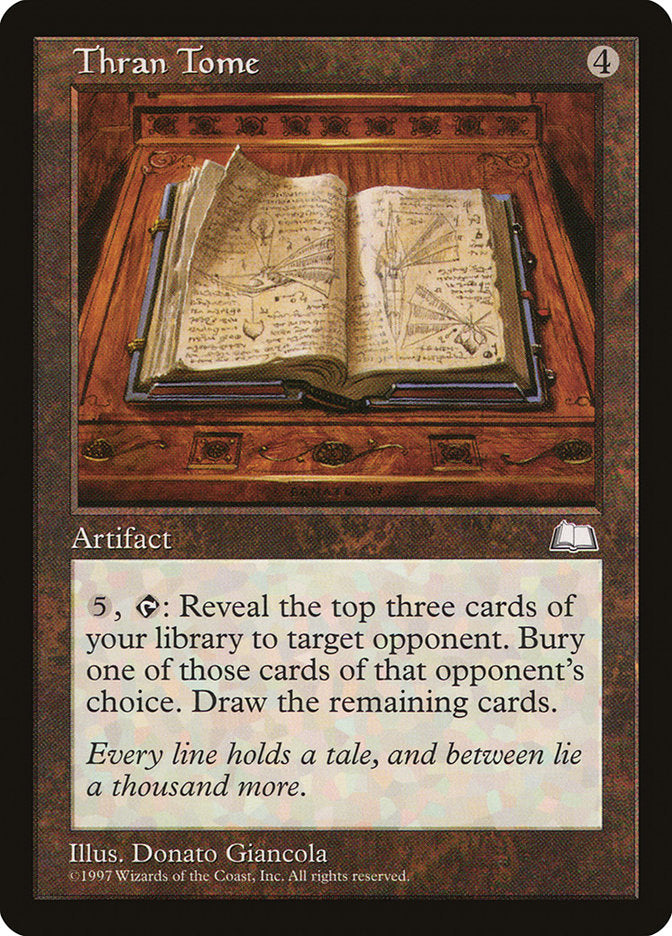 Thran Tome [Weatherlight] (WTH 160)