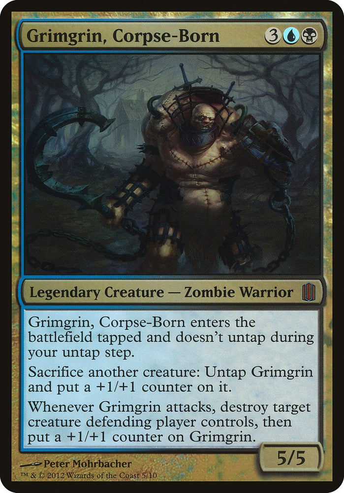 Grimgrin, Corpse-Born (Commander's Arsenal) [Commander's Arsenal Oversized] (OCM1 5)