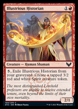 Illustrious Historian [Strixhaven: School of Mages] (STX 109)