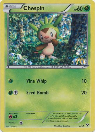 Chespin (2/12) [Mcdonald's Promos: 2014 Collection]