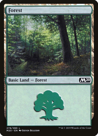 Forest (#278) [Core Set 2020] (M20 278)