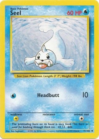 Seel (41/102) [Base Set]