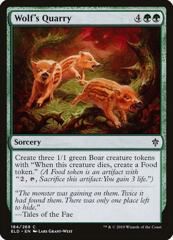 Wolf's Quarry [Throne of Eldraine] (ELD 184)