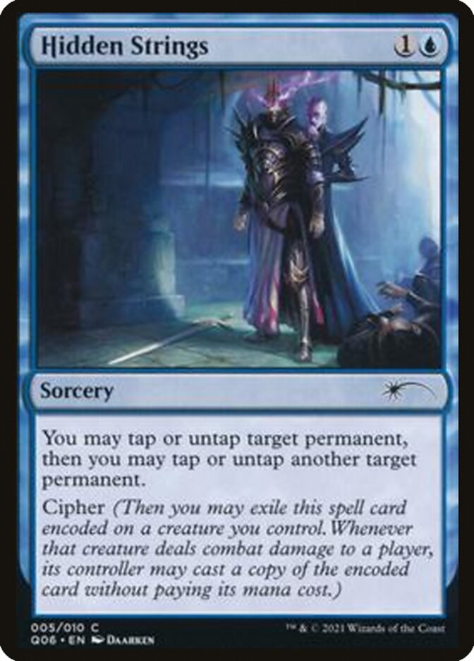 Hidden Strings [Pioneer Challenger Decks 2021] (Q06 5)