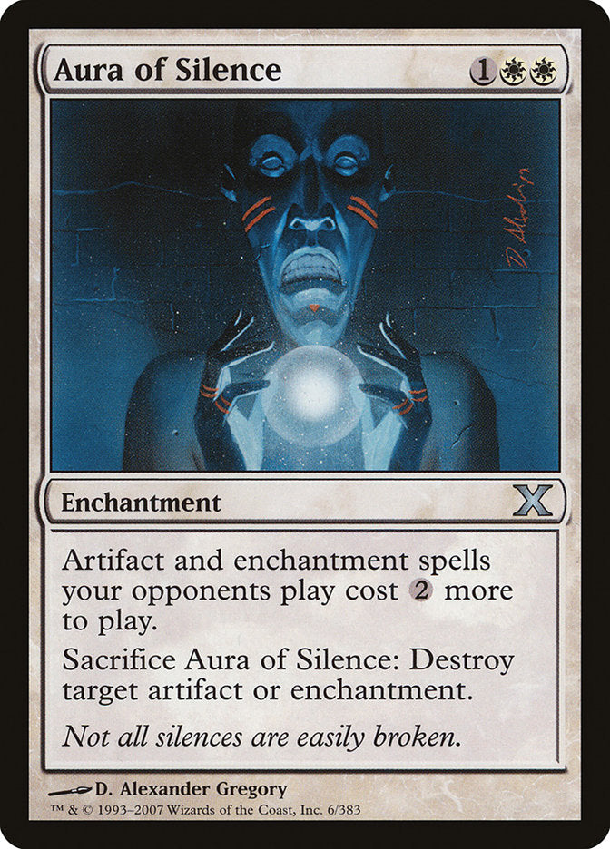 Aura of Silence [Tenth Edition] (10E 6)